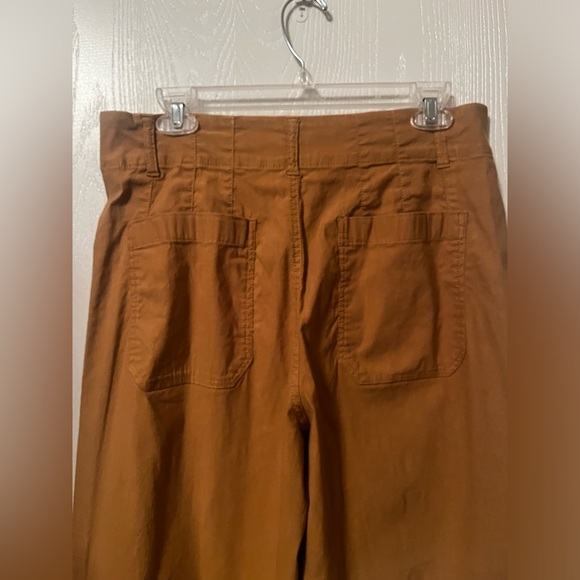 Anthropologie Maeve The Colette Wide Leg Crop Pants Size 31 - Picture 5 of 8